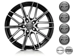 Mazda Decal Rims Edition Premium Epoxy Labels